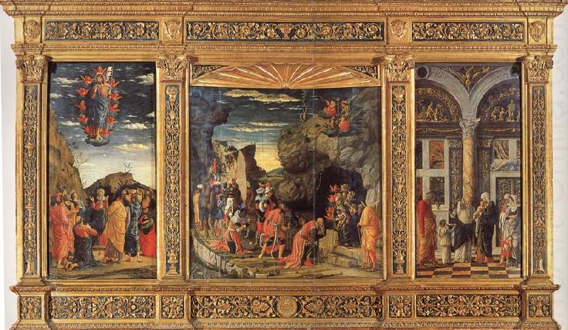 Triptych, Andrea Mantegna